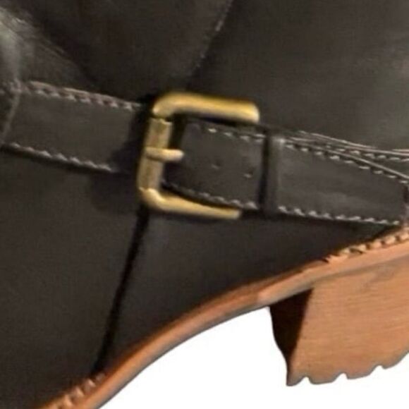 Brown J. Jill Larissa Buckle Ankle Boots NEW - Picture 4 of 4